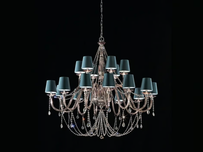 ARCOBALENO L12+6 - Chandelier with Swarovski® Crystals _ Euroluce Lampadari